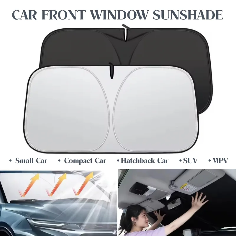 Windshield Sun Shade - Parasol Plegable para Parabrisas Delantero de