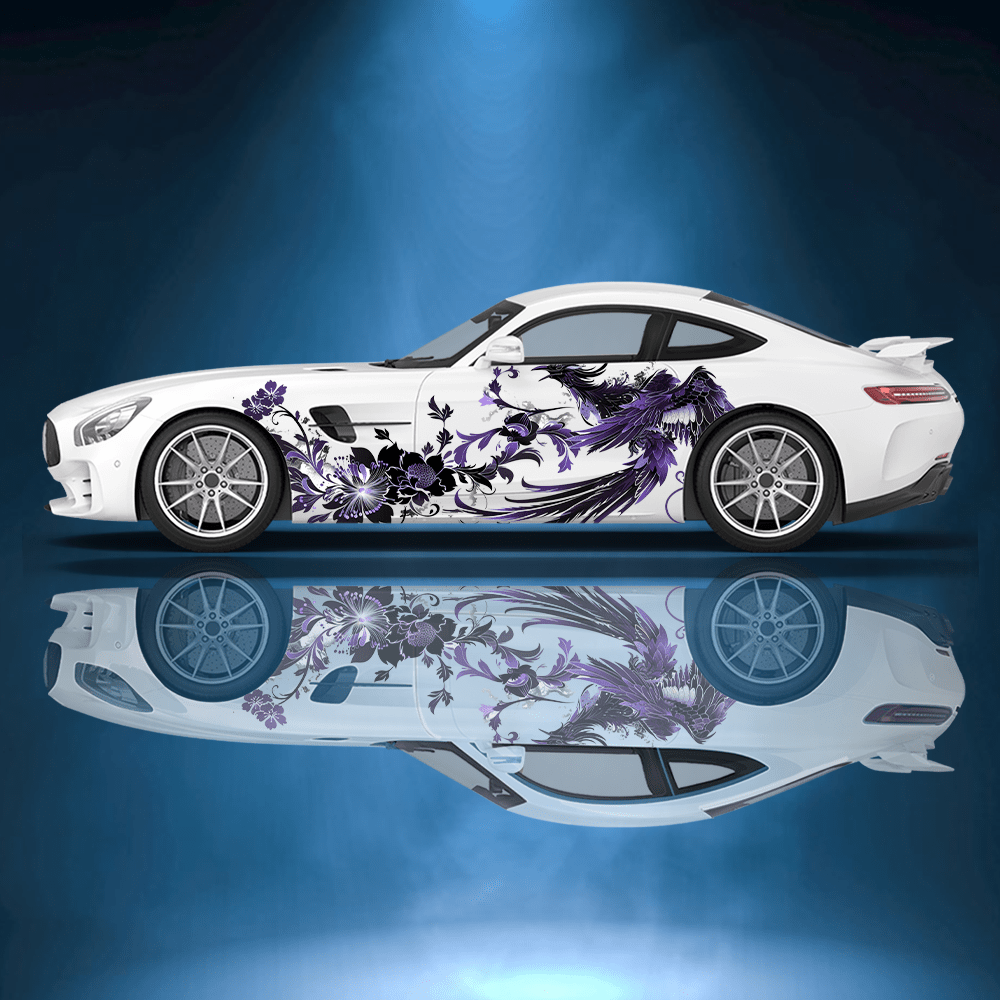 Car Accessories Phoenix - Divine Phoenix Is Flying-envolturas de vinilo