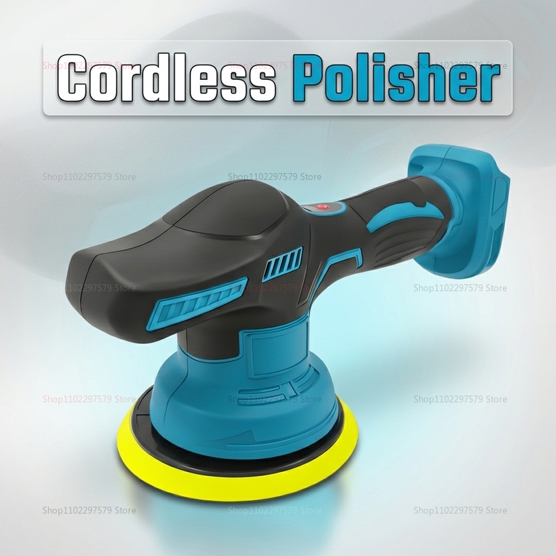 Car Detailing Brush - Pulidora Eléctrica Inalámbrica de 18V para