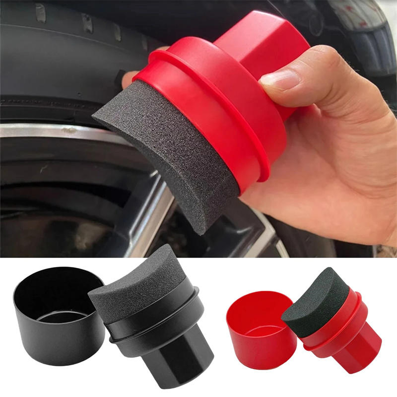Car Detailing Brush - Esponja para Encerar Neumáticos de Coche,