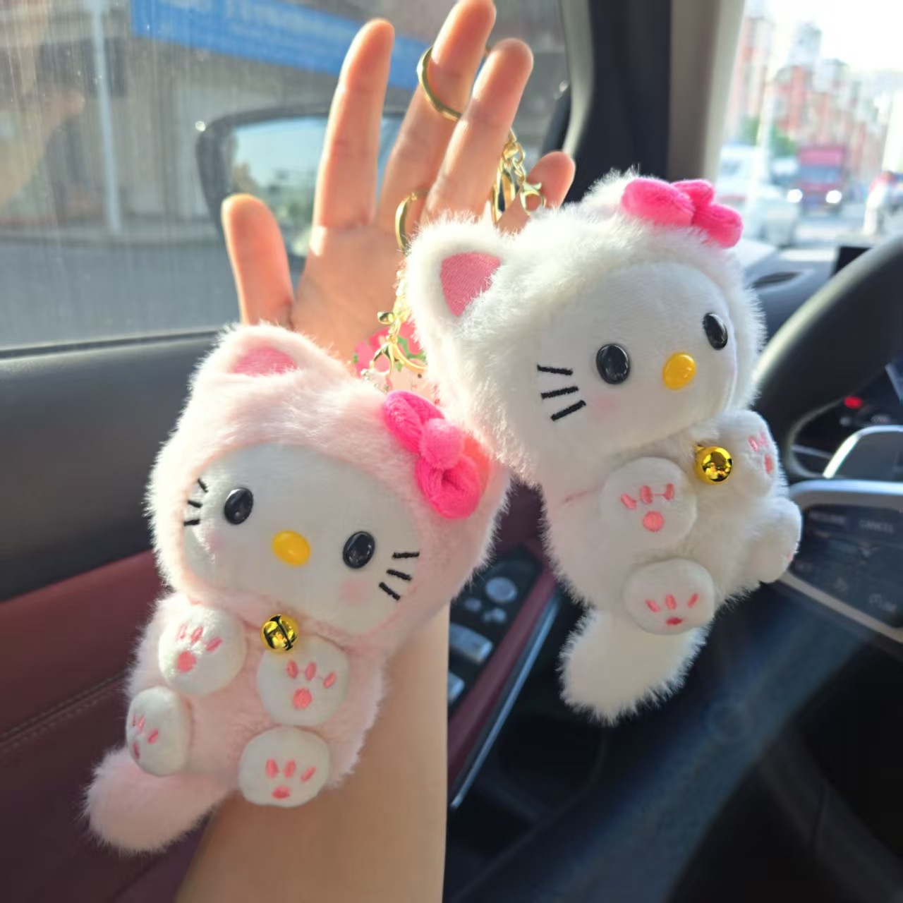 Car Accessories Cute - Colgante de Gato Kawaii HelloKitty, Decoración