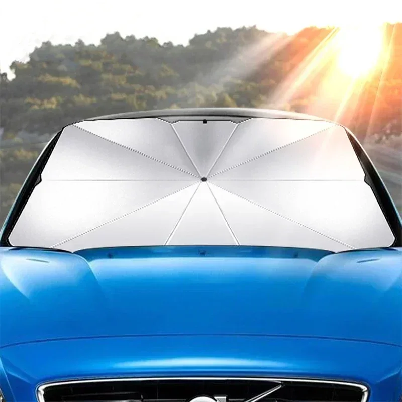 Windshield Sun Shade - Parasol portátil para coche, protector solar