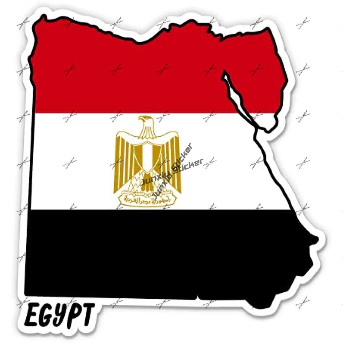 Car Accessories Egypt - Calcomanía de Egipto, mapa de Egipto