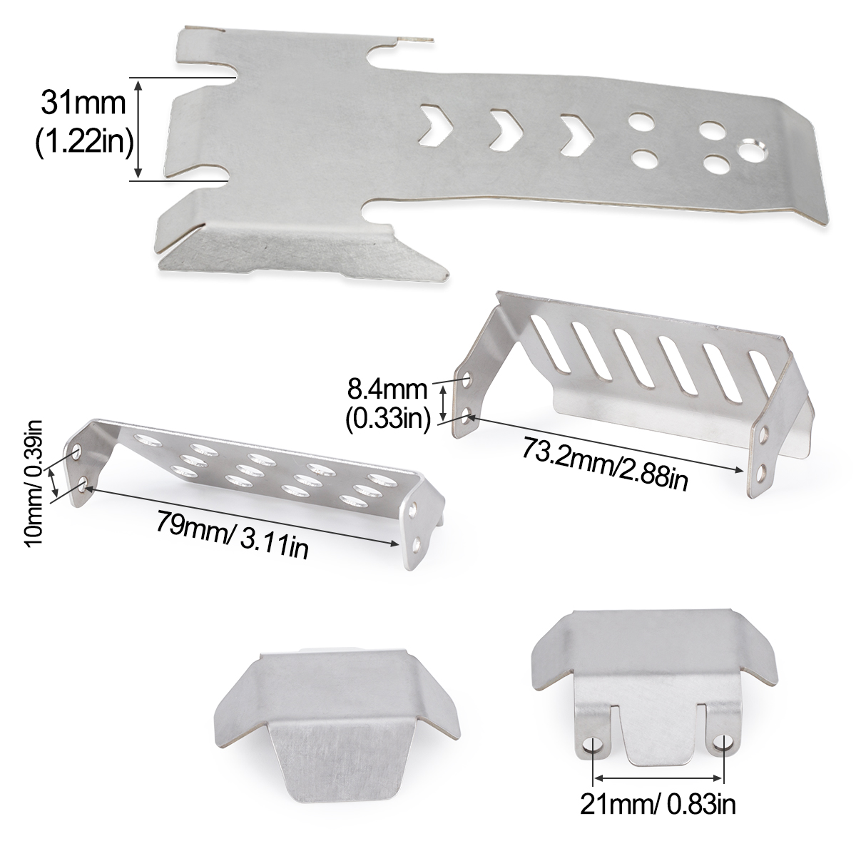 Protector de Eje de Acero Inox - Car Accessories Phoenix reseña y precio