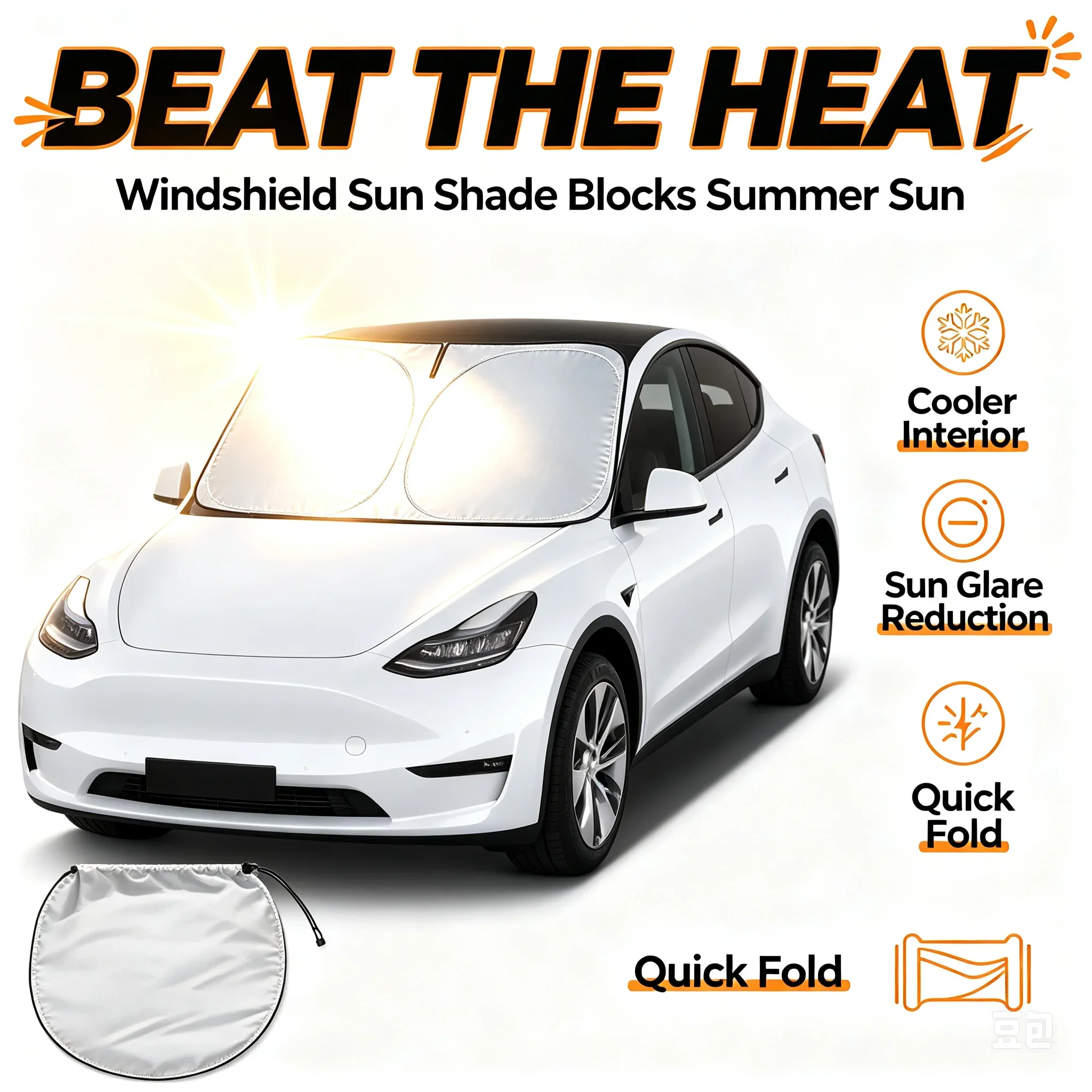 Parasol Plegable para Parabris - Windshield Sun Shade reseña y precio