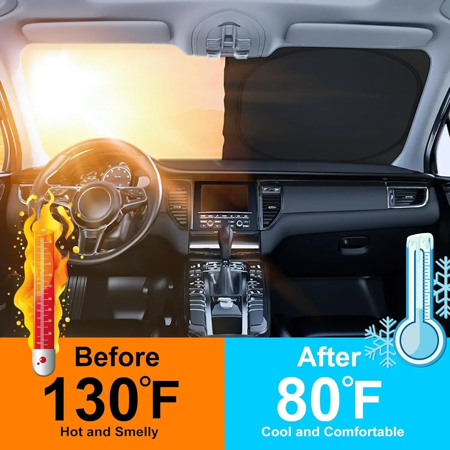 Parasol Plegable para Parabris - Windshield Sun Shade reseña y precio