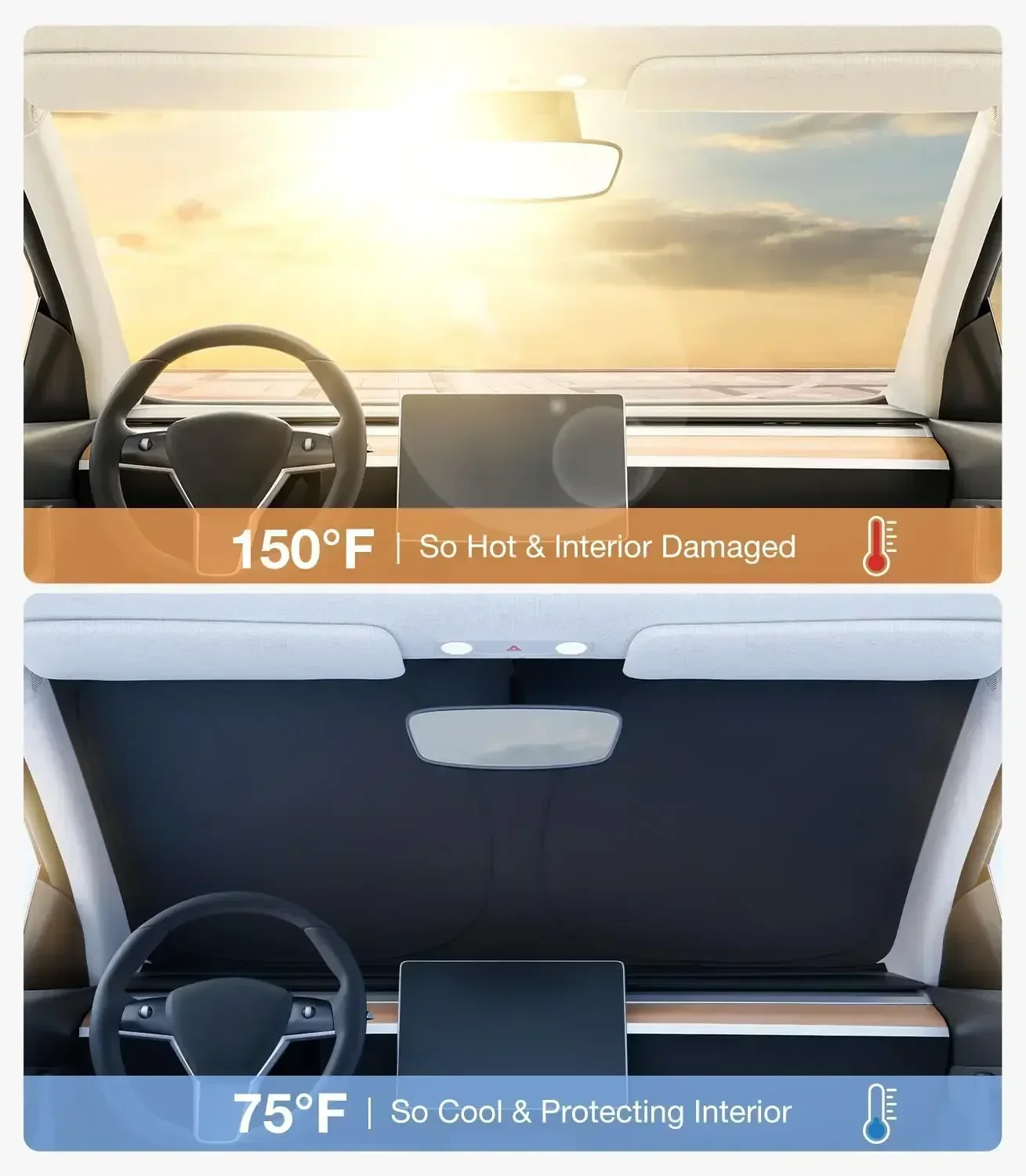 Parasol Plegable para Parabris - Windshield Sun Shade reseña y precio