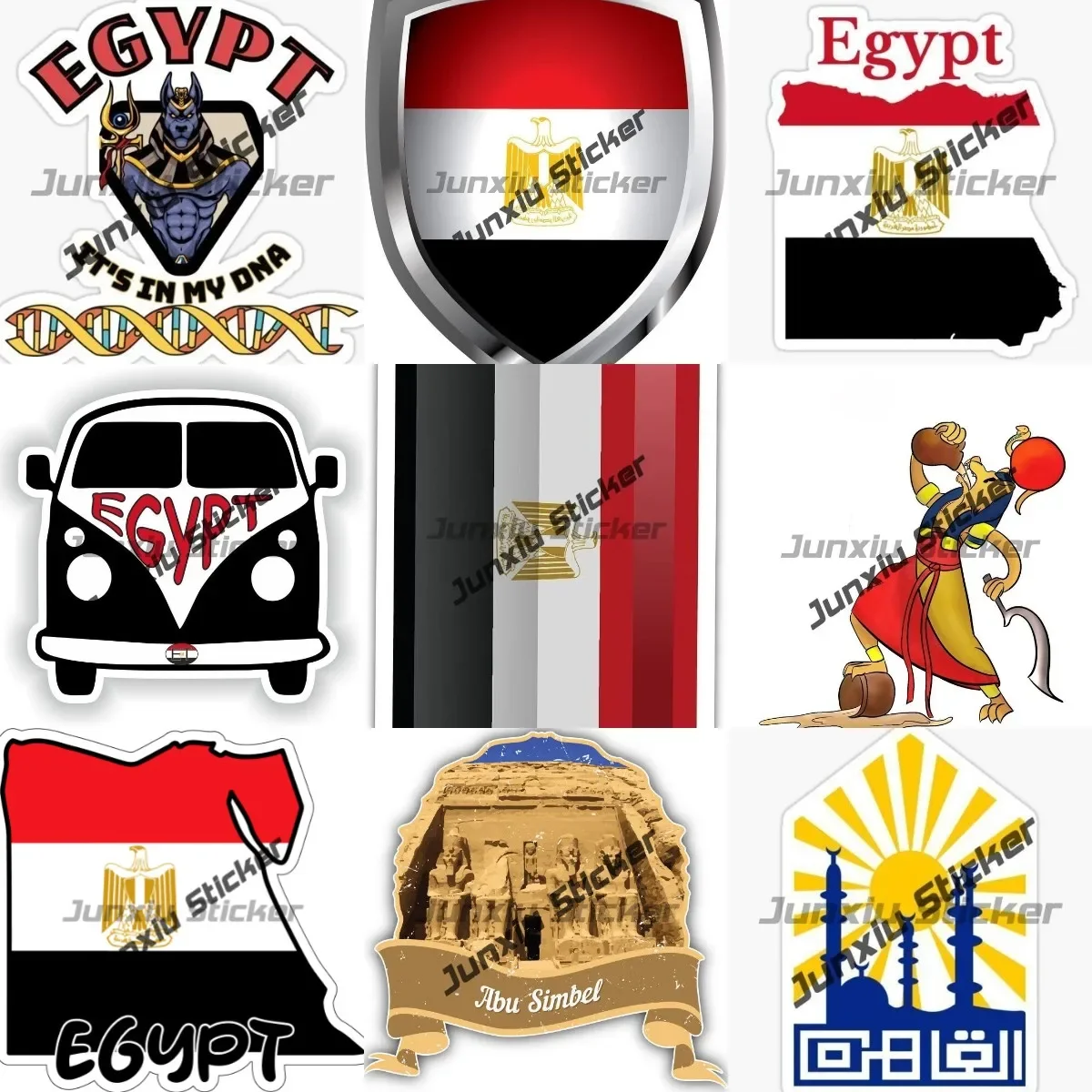 Cairo Egipto emblema pegatina  - Car Accessories Egypt reseña y precio