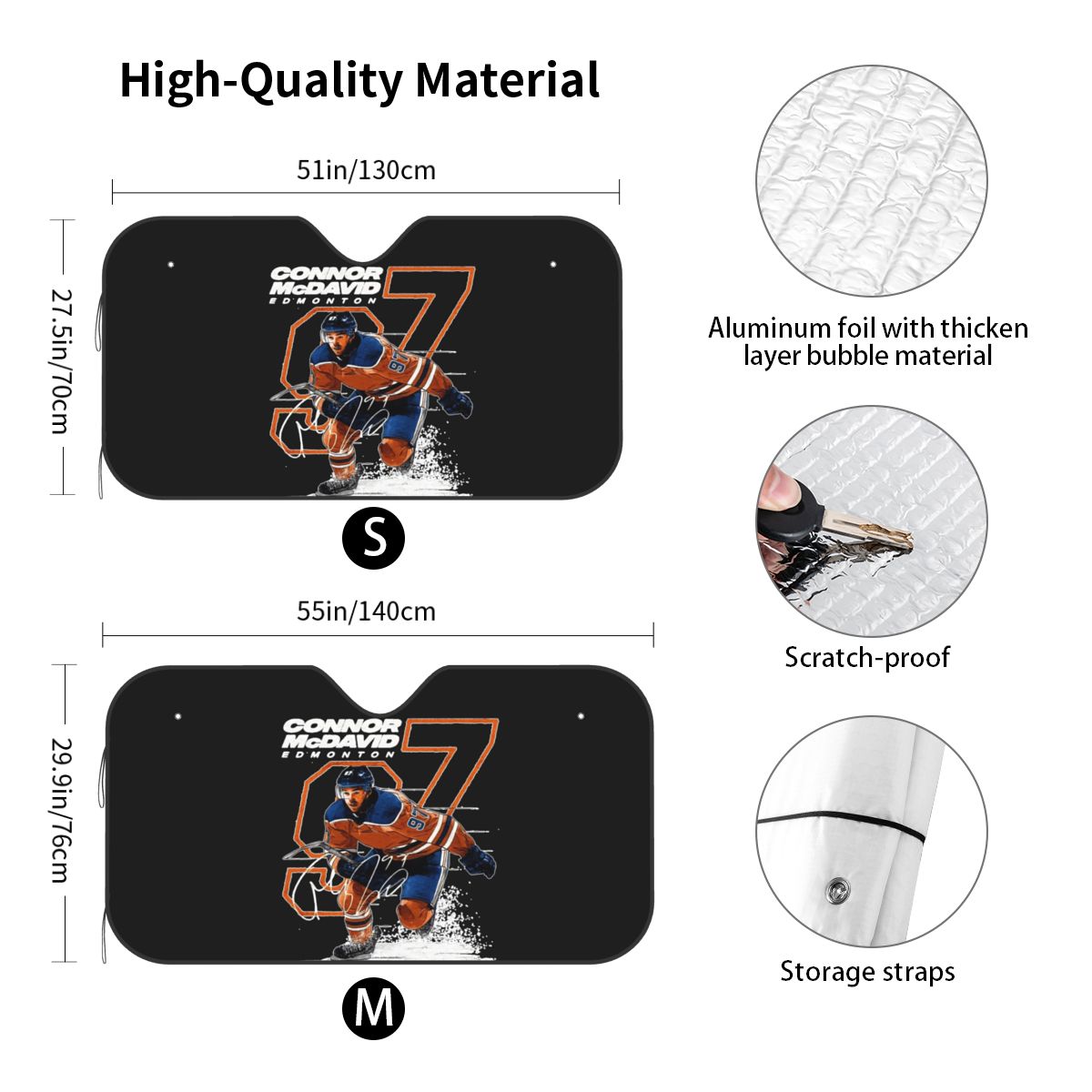 Connor McDavid 97 para Edmonto - Car Accessories Edmonton reseña y precio