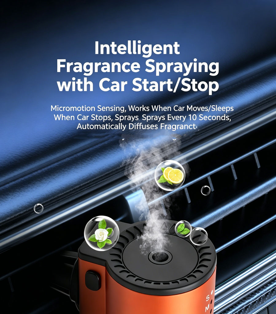 Nuevo Difusor de Aroma Intelig - Car Air Freshener Vent reseña y precio