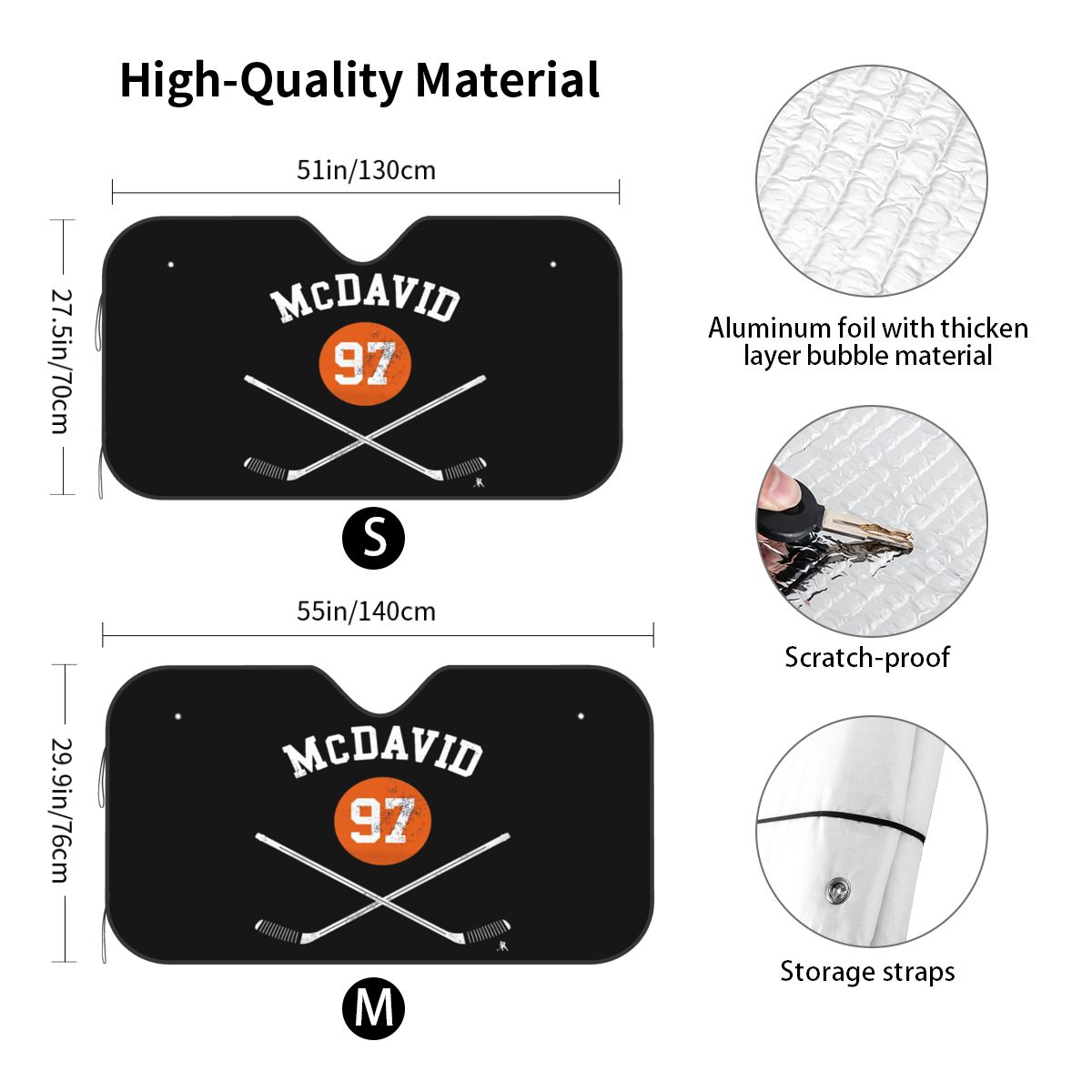 Connor McDavid 97 para Edmonto - Car Accessories Edmonton reseña y precio
