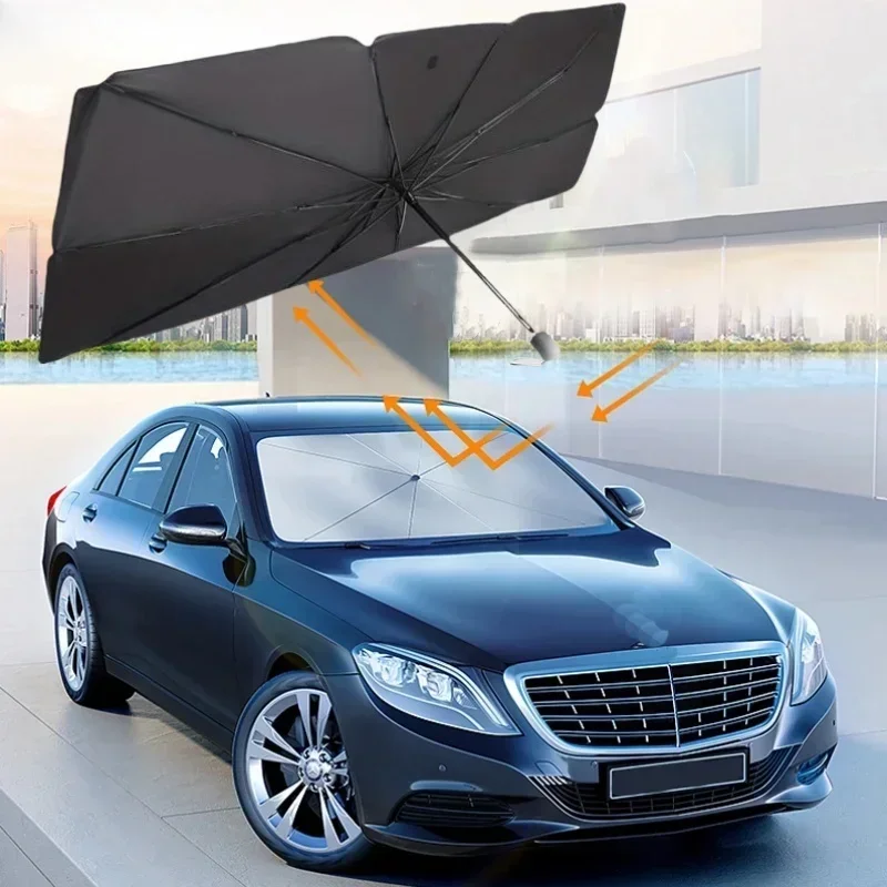Parasol para Coche, Accesorios - Windshield Sun Shade reseña y precio