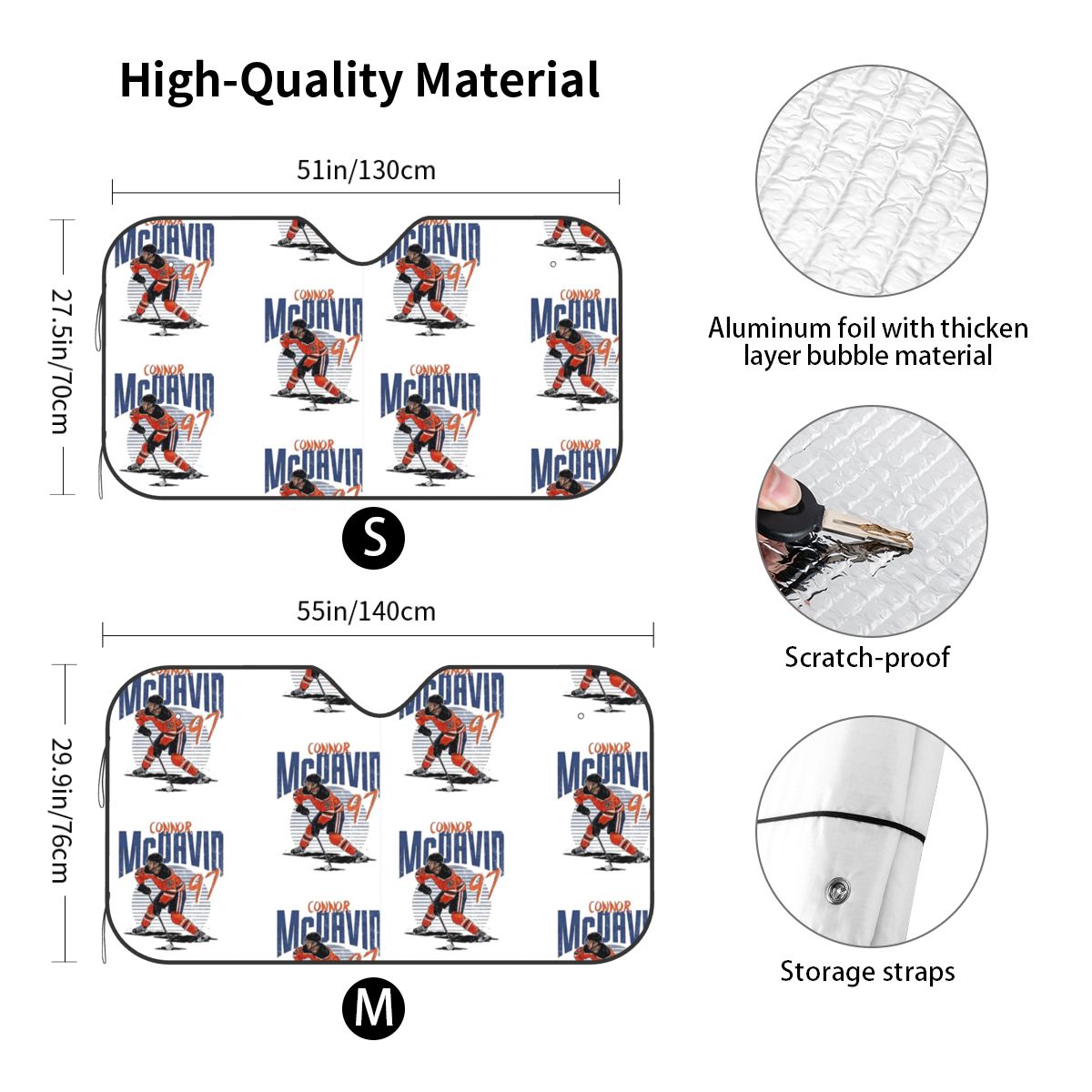 Connor McDavid 97 para Edmonto - Car Accessories Edmonton reseña y precio