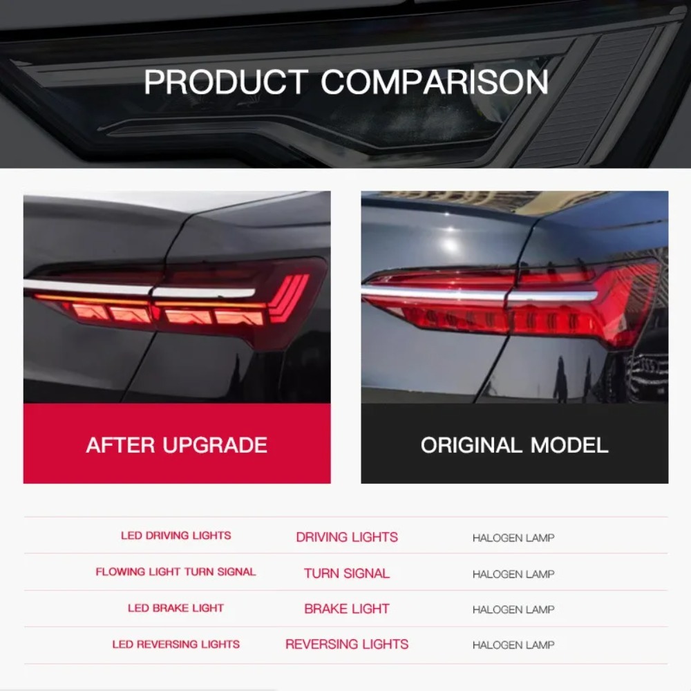 Luces Traseras A6 C8 2019-2024 - Car Accessories Rear reseña y precio