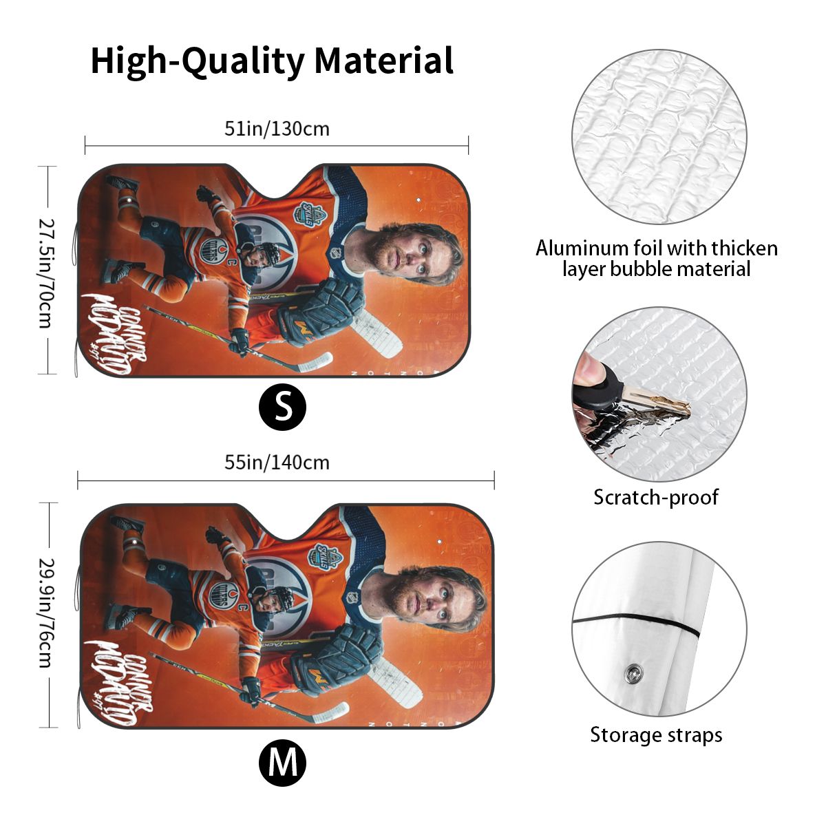 Connor McDavid 97 para Edmonto - Car Accessories Edmonton reseña y precio