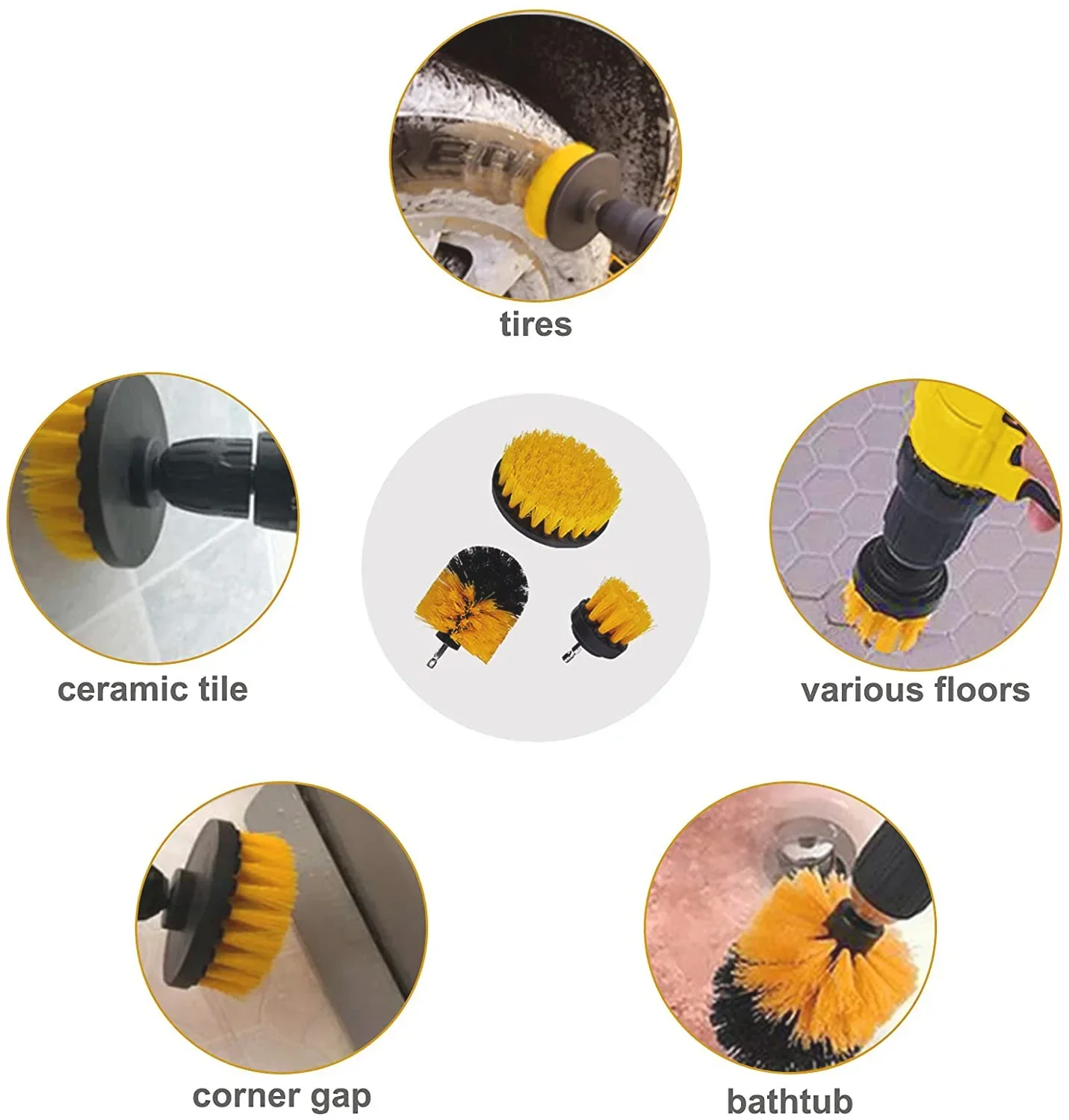 Nuevo Kit de limpieza detallad - Car Detailing Brush reseña y precio