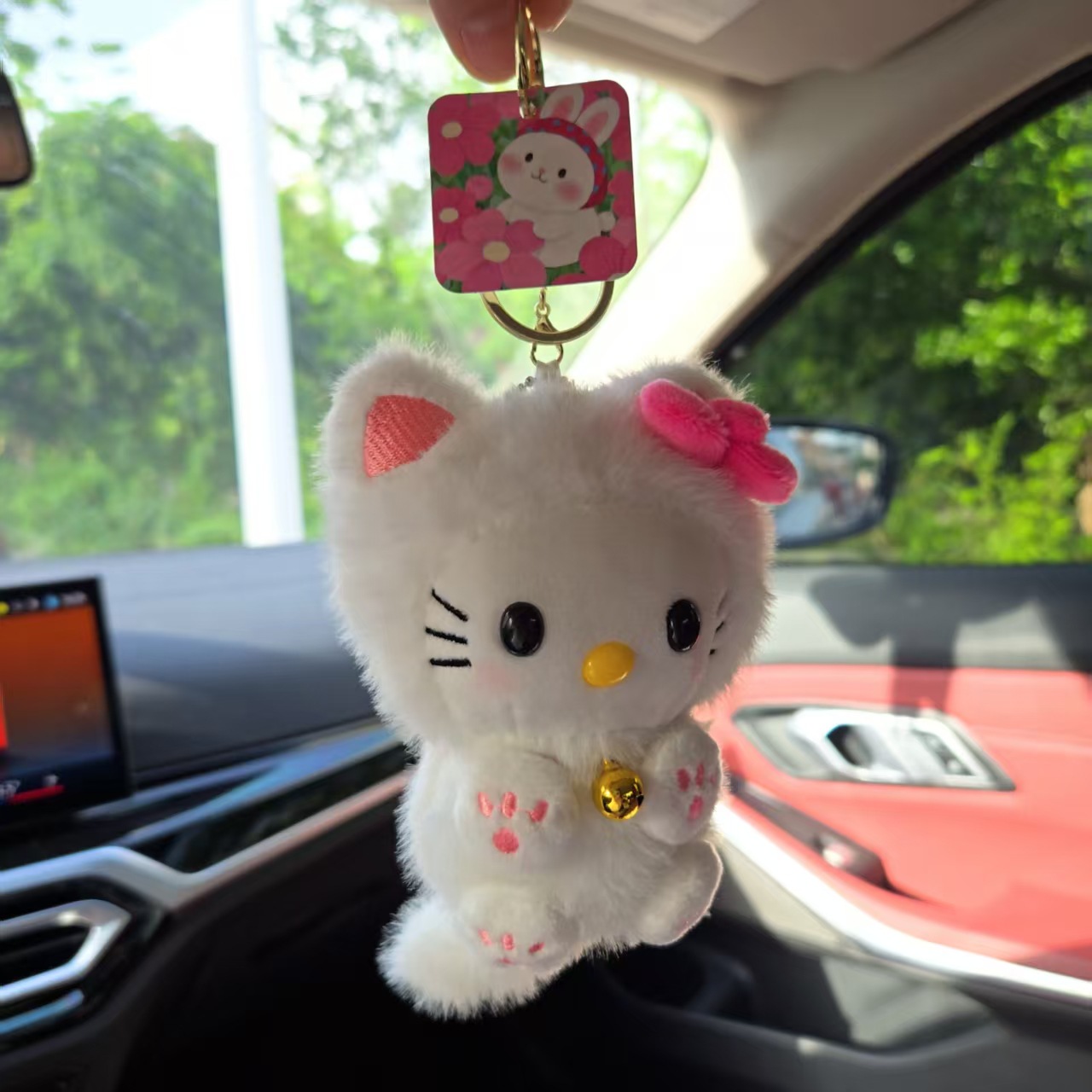Colgante de Gato Kawaii HelloK - Car Accessories Cute reseña y precio