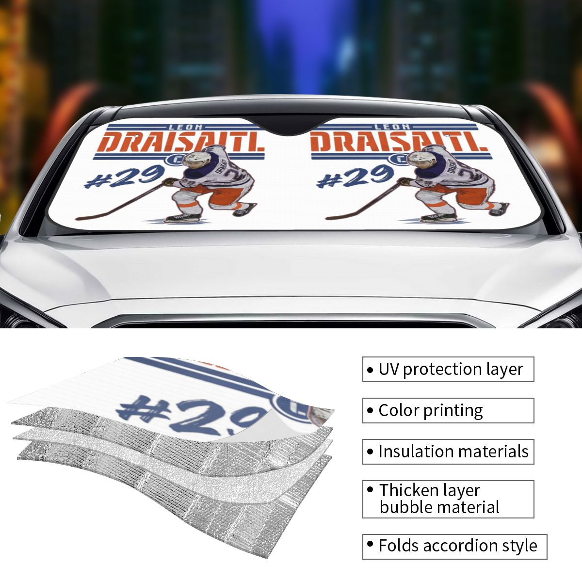 Connor McDavid 97 para Edmonto - Car Accessories Edmonton reseña y precio