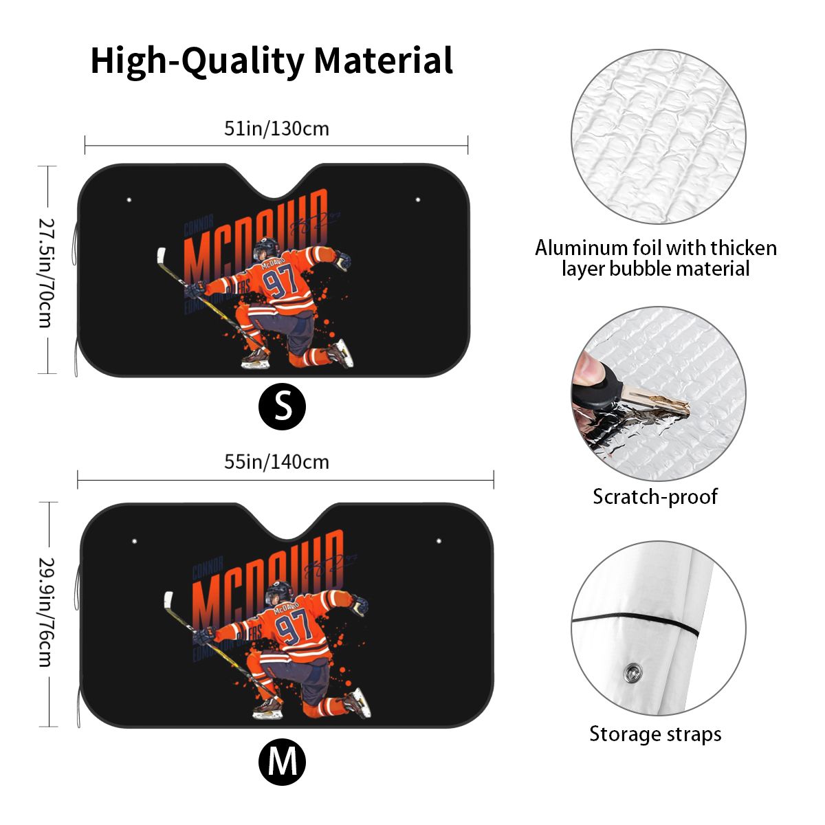 Connor McDavid 97 para Edmonto - Car Accessories Edmonton reseña y precio