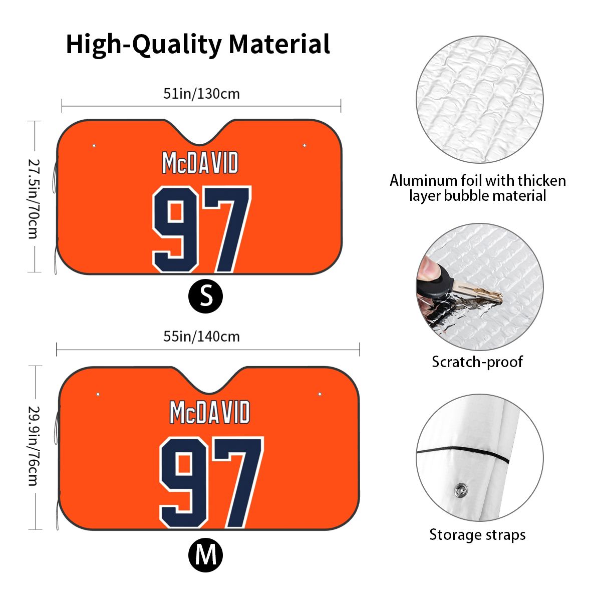 Connor McDavid 97 para Edmonto - Car Accessories Edmonton reseña y precio